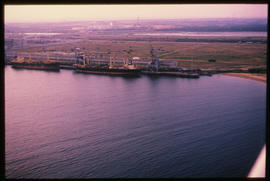 Richards Bay, September 1984. Aerial view of Richards Bay Harbour. [T Robberts]