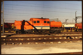 Johannesburg, February 1995. SAR Vapor Clarkson steam heating wagon.