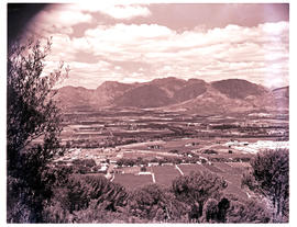 Paarl, 1961. Paarl valley.
