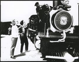 
SAR narrow gauge locomotive hauling the Apple Express during the SAR Diamond Jubileum.
