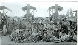 Kimberley, circa 1915. Group of soldiers in camp during World War One.
