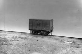 NGR 12ft covered goods wagon No 53a placed on traffic 1881 later converted to SAR type 4Q-7.