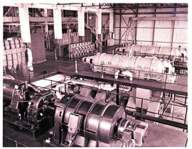 "Nelspruit, 1960. Power station interior."