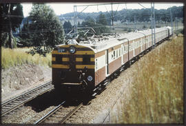 SAR type 5M2A suburban train on double track.