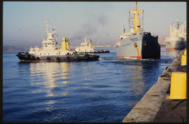 Durban, 1987. Durban Harbour.