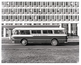 Johannesburg, 1966. SAR Leyland Royal Tiger MT16308 motor coach.