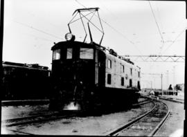 First electric train from Ladysmith to Colenso SAR Class 1E.