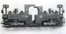 South-West Africa. Two locomotives DSWA NG Zwillinge No 163A and No 163B.
