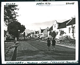 "Tulbagh, 1974. Restored houses in Church Street."