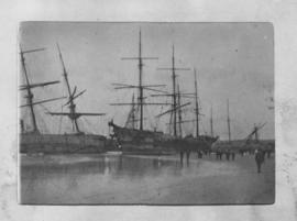 Port Elizabeth, 30 August and 1 September 1902. Aftermath of a storm in Algoa Bay.