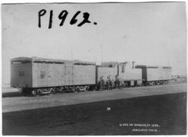 Kimberley, 1899. Armoured train.