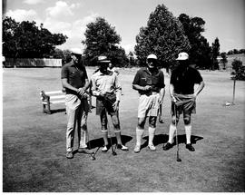 October 1965. At the golfing range.