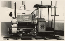 Port Elizabeth, April 1978. Wren engine ‘Little Bess’, built by Kerr Stuart in 1919, at the ‘Hist...