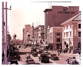 "Port Elizabeth, 1954. Main street."