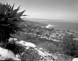 Mossel Bay, 1943. View over town.