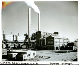 "Sasolburg, 1955. Power station."