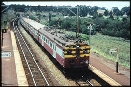 Johannesburg. SAR type 5M2A suburban train No 182.