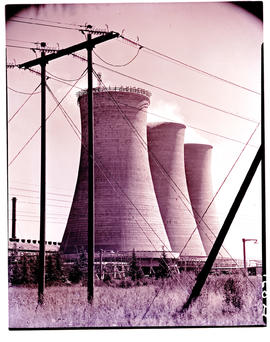 "Vereeniging, 1950. Vaal power station."