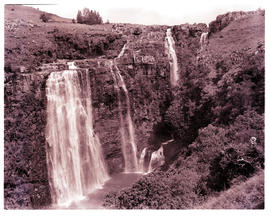 "Graskop district, 1960.  Lisbon waterfall."