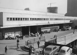 Johannesburg, 1966. Entrance to Non-European concourse at railway station.