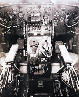 
Lockheed Constellation cockpit.
