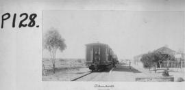 Adendorp, 1895. Train in station. (EH Short)