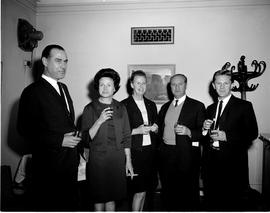 May 1966. Cocktail party held by Publicity and Tourism Department for the press.
