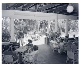 "Kroonstad, 1946. Cafeteria at the Vals River."