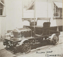 Converted Allday railcar 10 hp.
