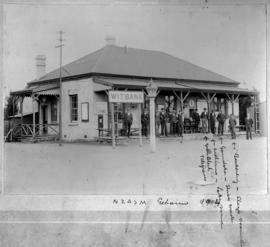 Witbank, 1904. NZASM station building.