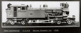 CSAR Class M No 995-996 rack locomotive built by Vulcan Foundry in 1904. They were not reclassifi...