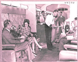 
Interior of SAR air-conditioned lounge car Type B-3.
