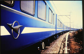 Blue Train showing 1972 logo.