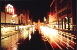 Port Elizabeth. Main Street at night.