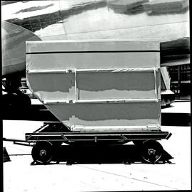 
SAA luggage loading trailer.

