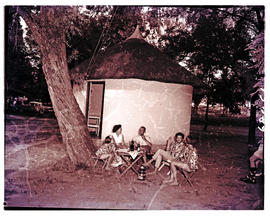 Kroonstad, 1959. Bungalow in rest camp.
