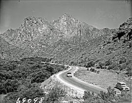 Montagu district, 1960. Road pass in Cogman's Kloof.
