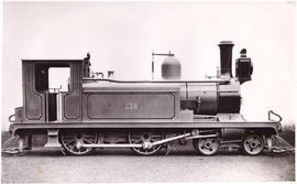 CGR 2nd Class No W89-W94 'Wynberg Tank' built by Neilson & Co in 1882, later SAR Class 02 No ...