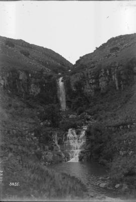 Dullstroom district. Waterfall in the Lunsklip River.