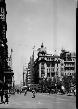 Johannesburg, 1936. Rissik Street looking south.