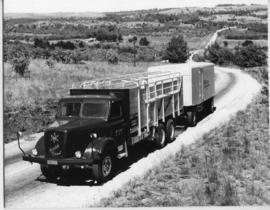 SAR Henschell truck No 14423 with trailer.