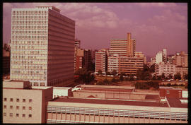 Johannesburg, November 1965. Paul Kruger building. [Celliers]