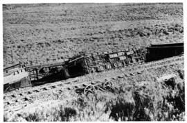 Hex River Pass, 10 September 1914. Train accident in which eight troops were killed and 96 injured..