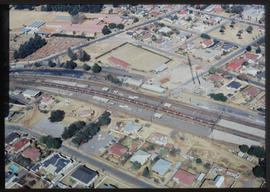 Johannesburg, July 1985. Maraisburg railway station. [T Robberts]