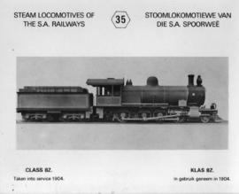 SAR postcard series No 35: Class 8Z.