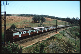 Johannesburg, September 1974. SAR type 5M2A suburban train