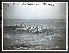 Durban, 1956. Surfboarding.