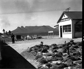 Beaufort West district, 1948. Station at Three Sisters.