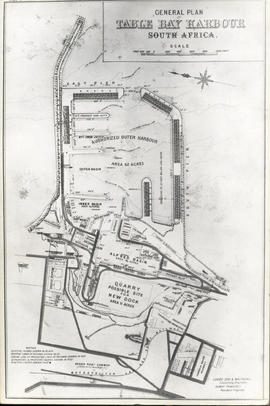 Cape Town. Undated plan of Table Bay Harbour.