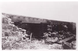 Circa 1900. Anglo-Boer War. Three span 20' bridge at 673 miles near Windsorton Road.